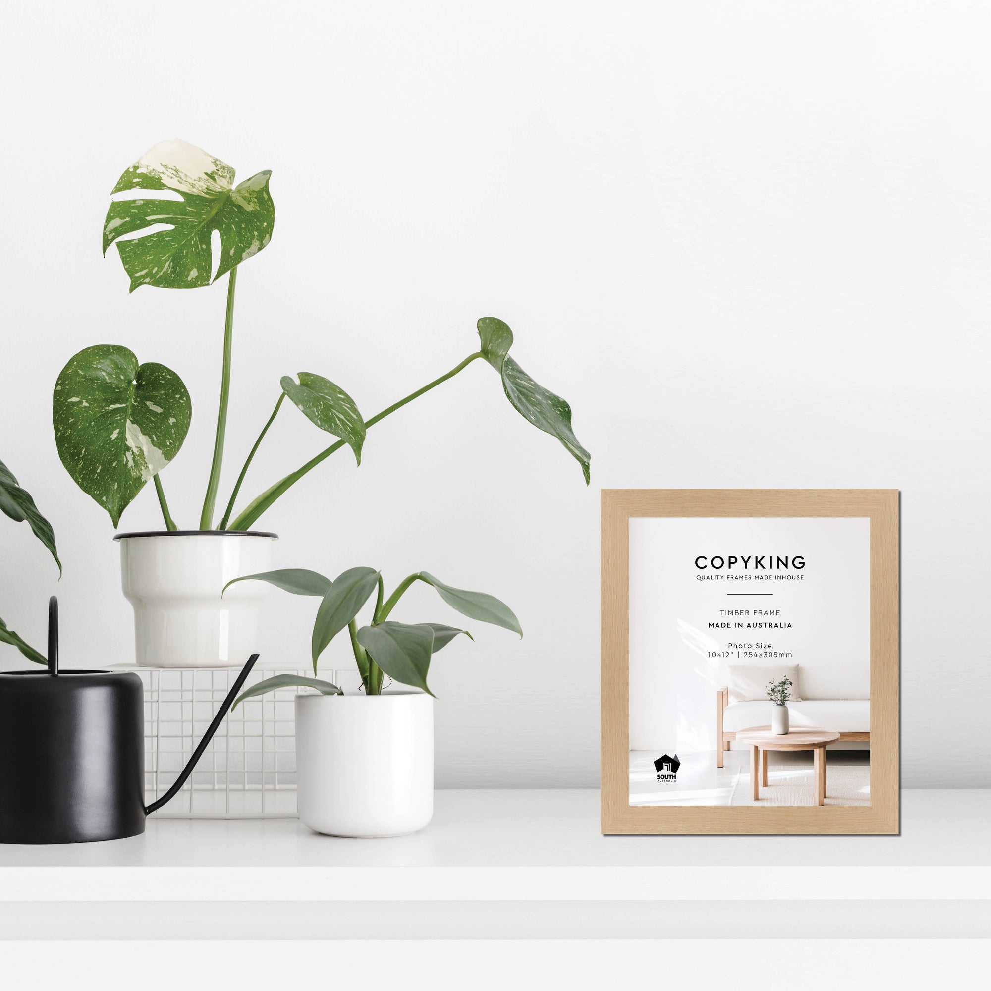 Australian Oak 30mm Wood Photo Frame - 10" x 12" (254mm x 305mm)