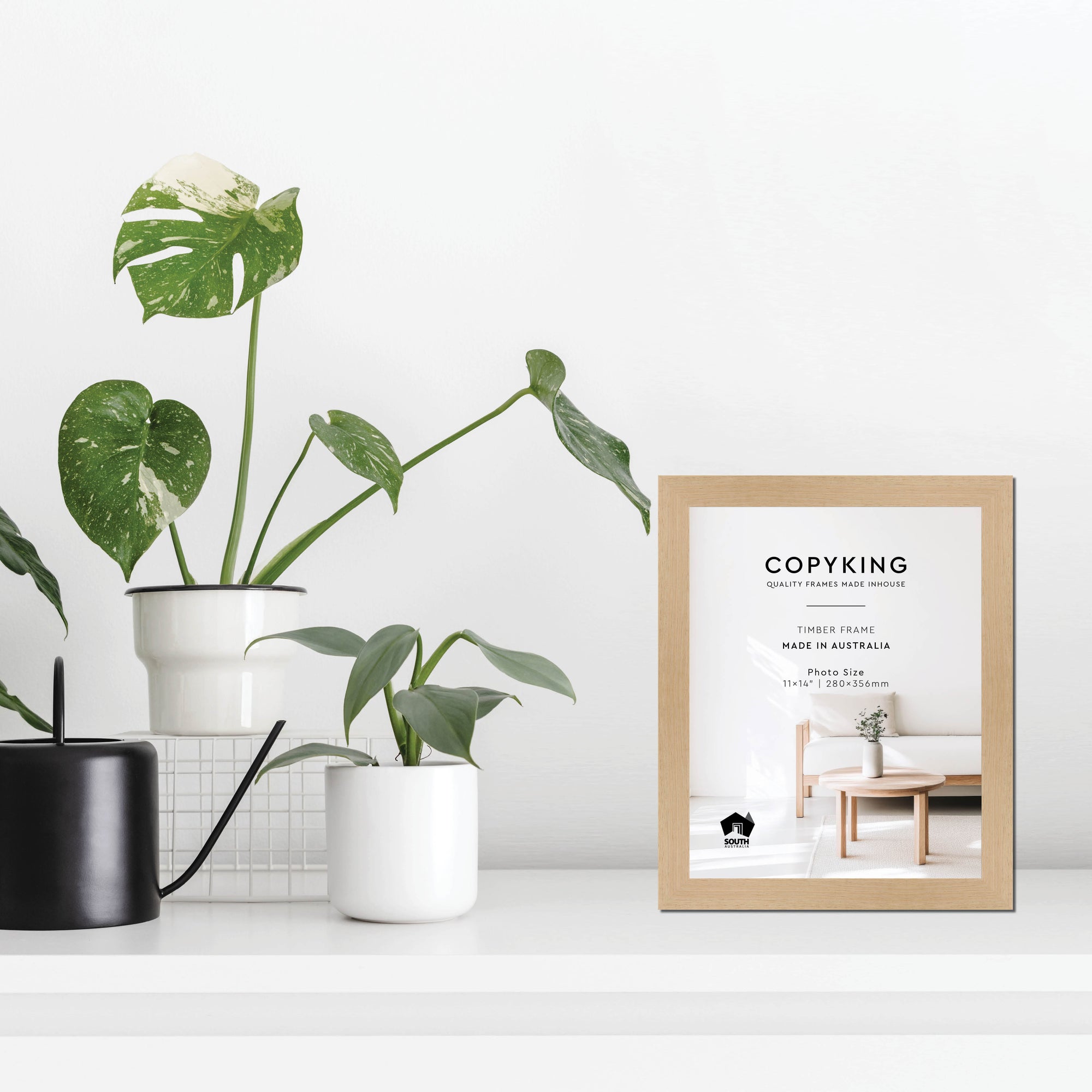 Australian Oak 30mm Wood Photo Frame - 11" x 14" (280mm x 356mm)