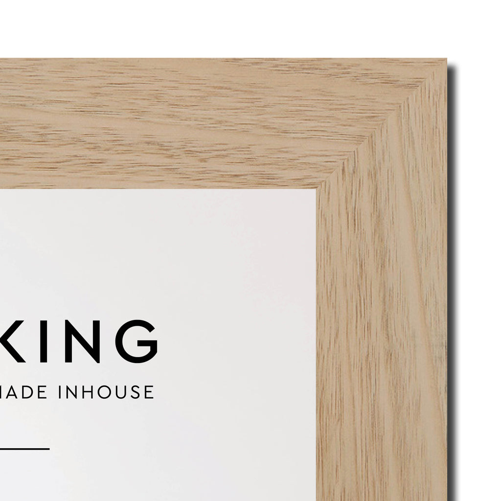 Australian Oak 40mm Wood Square Photo Frame - 12" x 12" (305mm x 305mm)