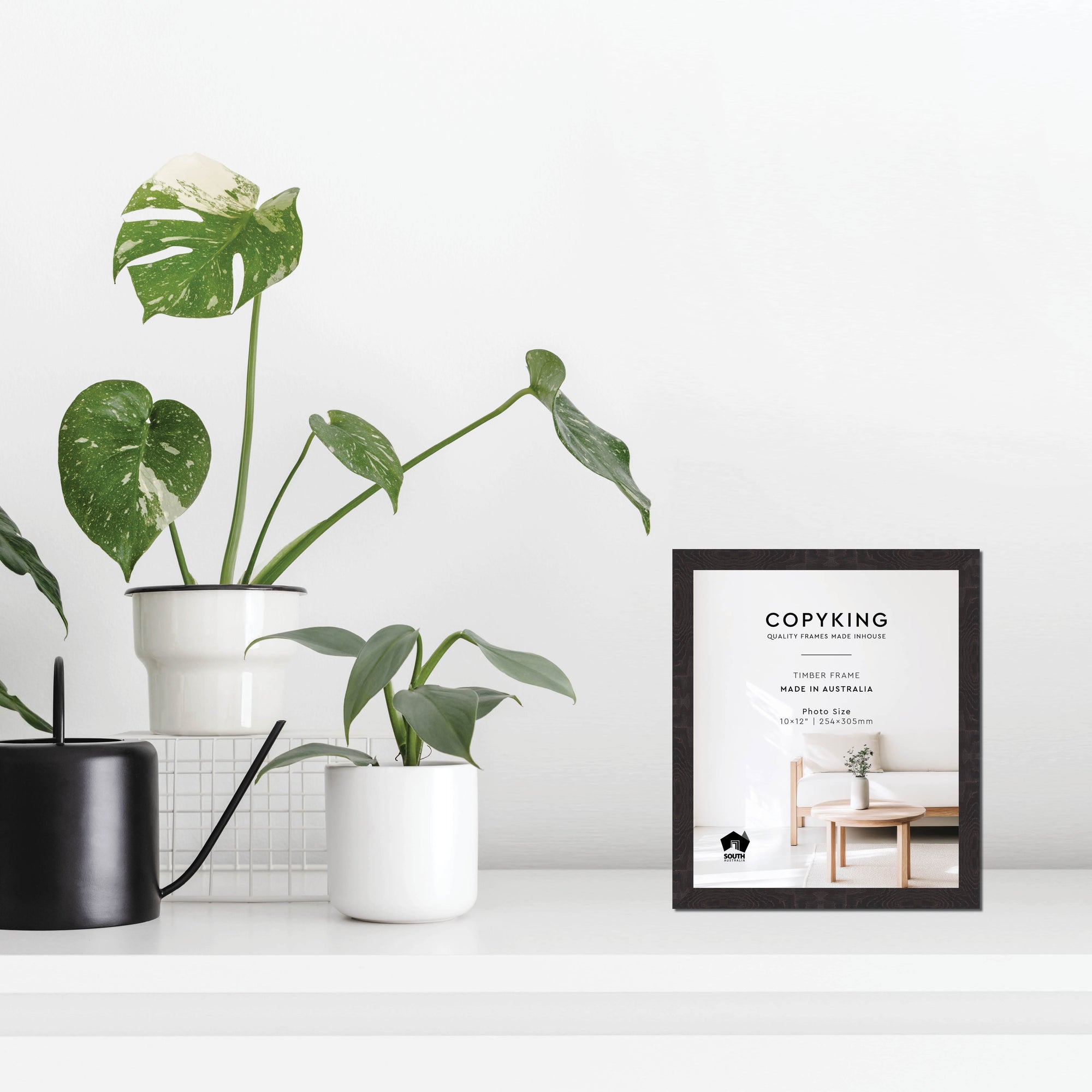 Botanica Black 20mm Wood Photo Frame - 10" x 12" (254mm x 305mm)