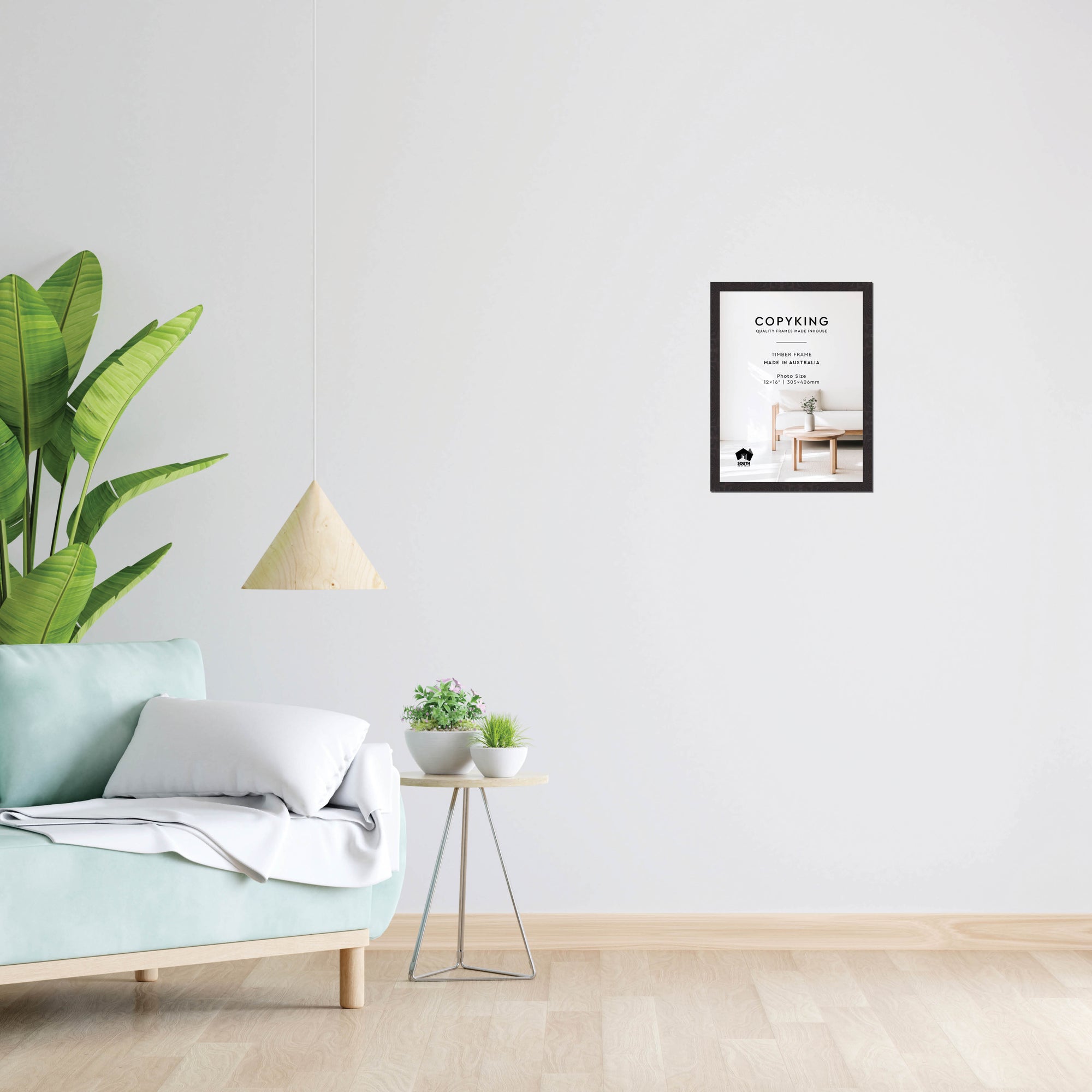 Botanica Black 20mm Wood Photo Frame - 12" x 16" (305mm x 406mm)