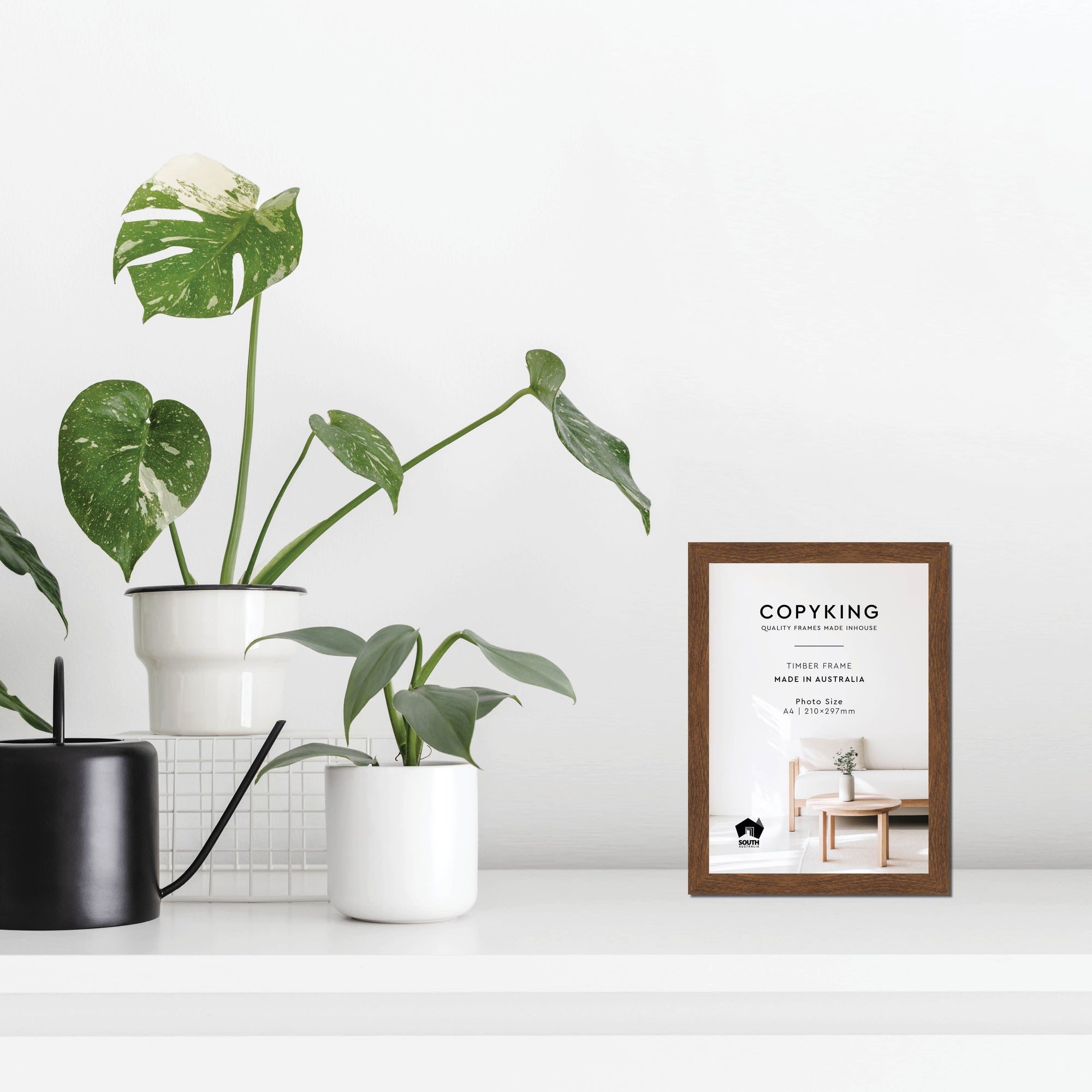 Botanica Chocolate 20mm Wood Poster Frame - A4 (210mm x 297mm)