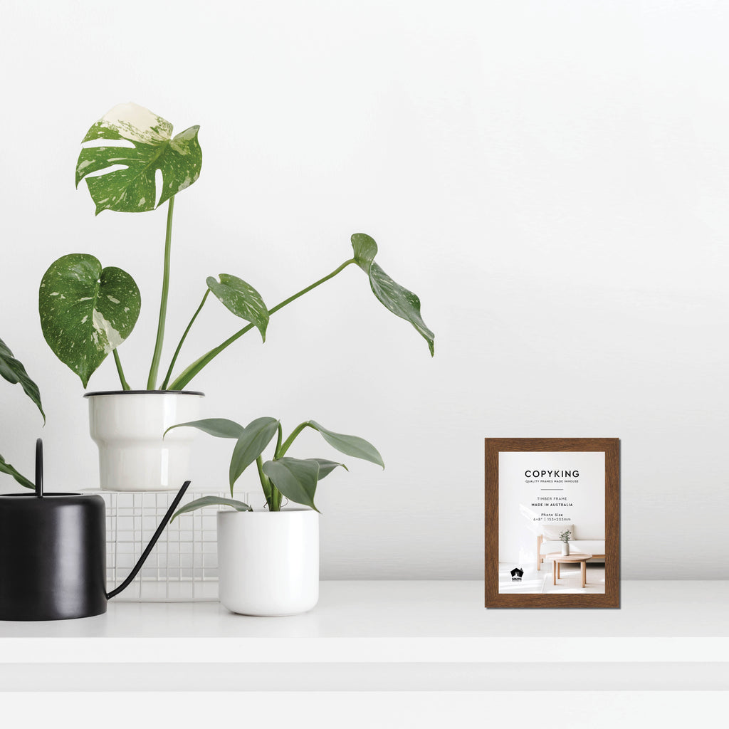 Botanica Chocolate 20mm Wood Photo Frame - 6" x 8" (153mm x 203mm)