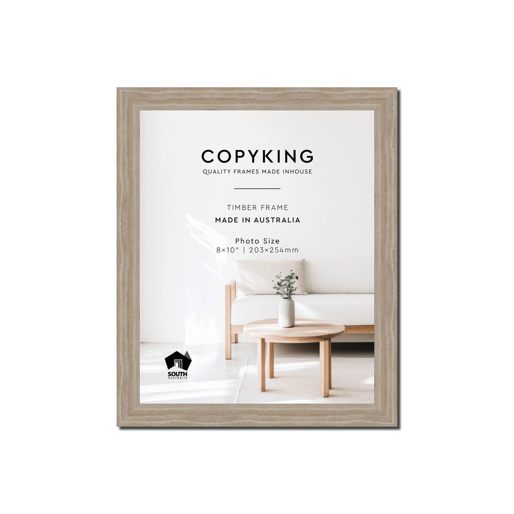 Botanica Taupe 20mm Wood Photo Frame - 8" x 10" (203mm x 254mm)