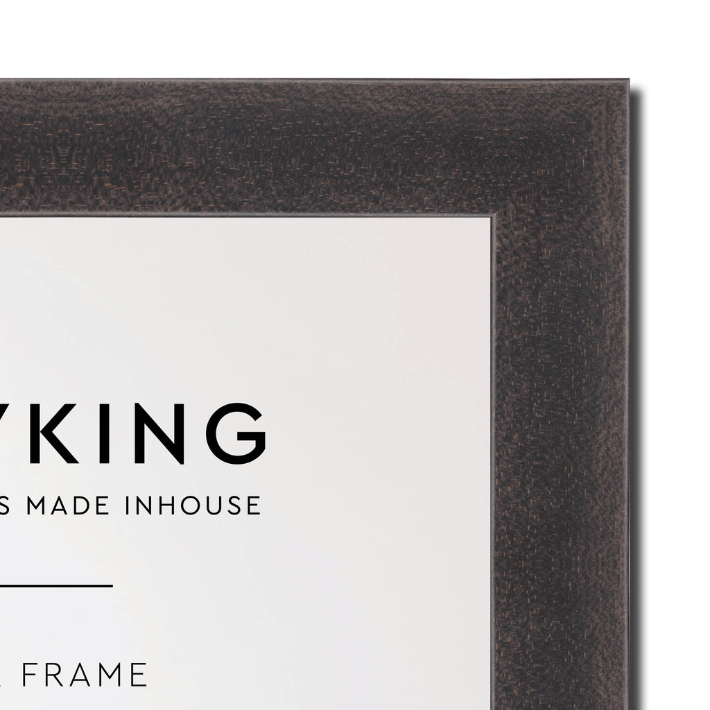 Charcoal 30mm Wood Panoramic Photo Frame - 60cm x 120cm