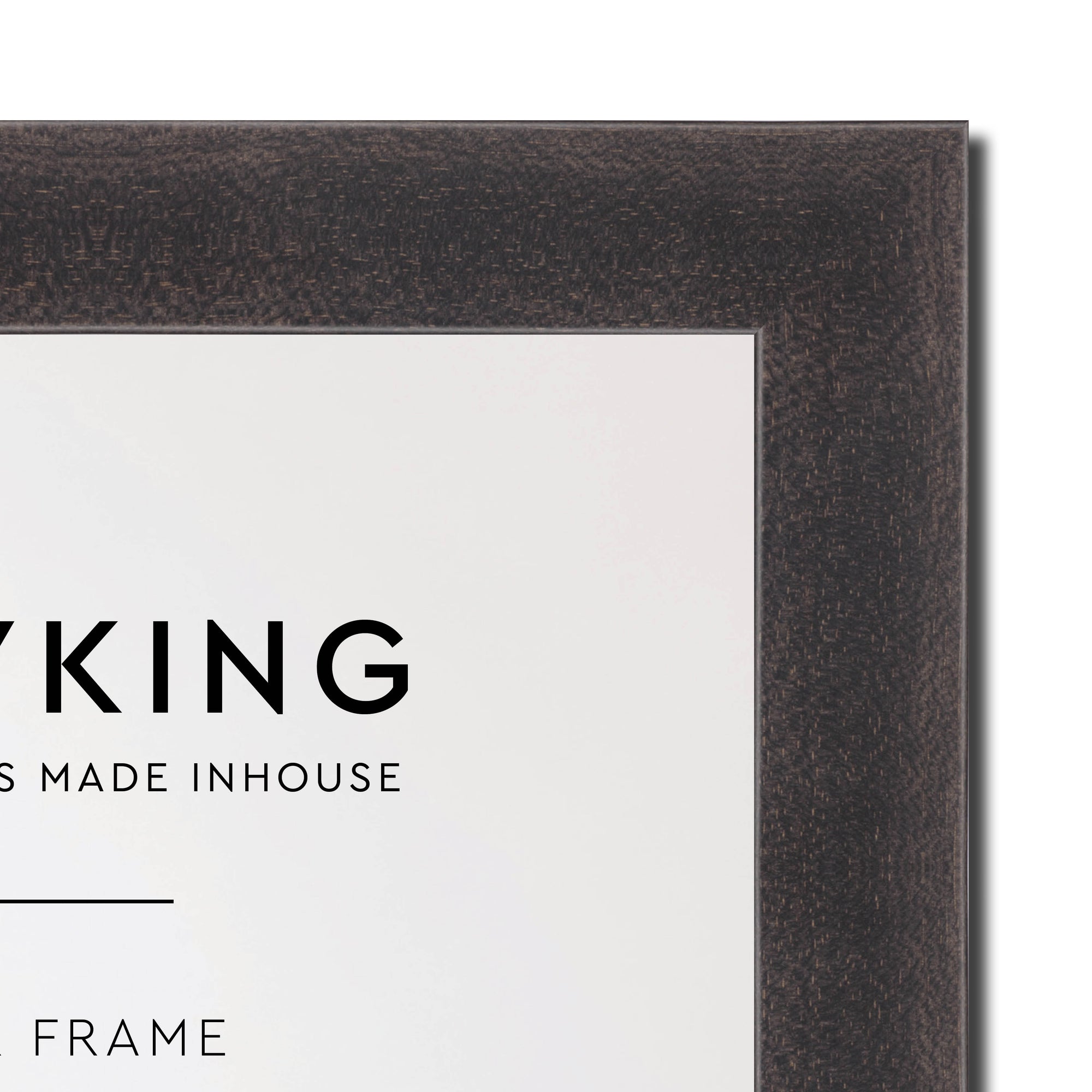 Charcoal 30mm Wood Panoramic Photo Frame - 40cm x 120cm
