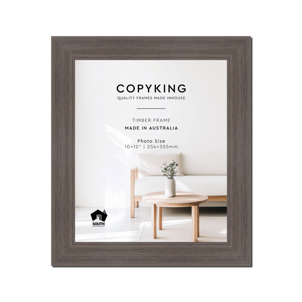 Grove Anthracite 40mm Wood Photo Frame - 10" x 12" (254mm x 305mm)