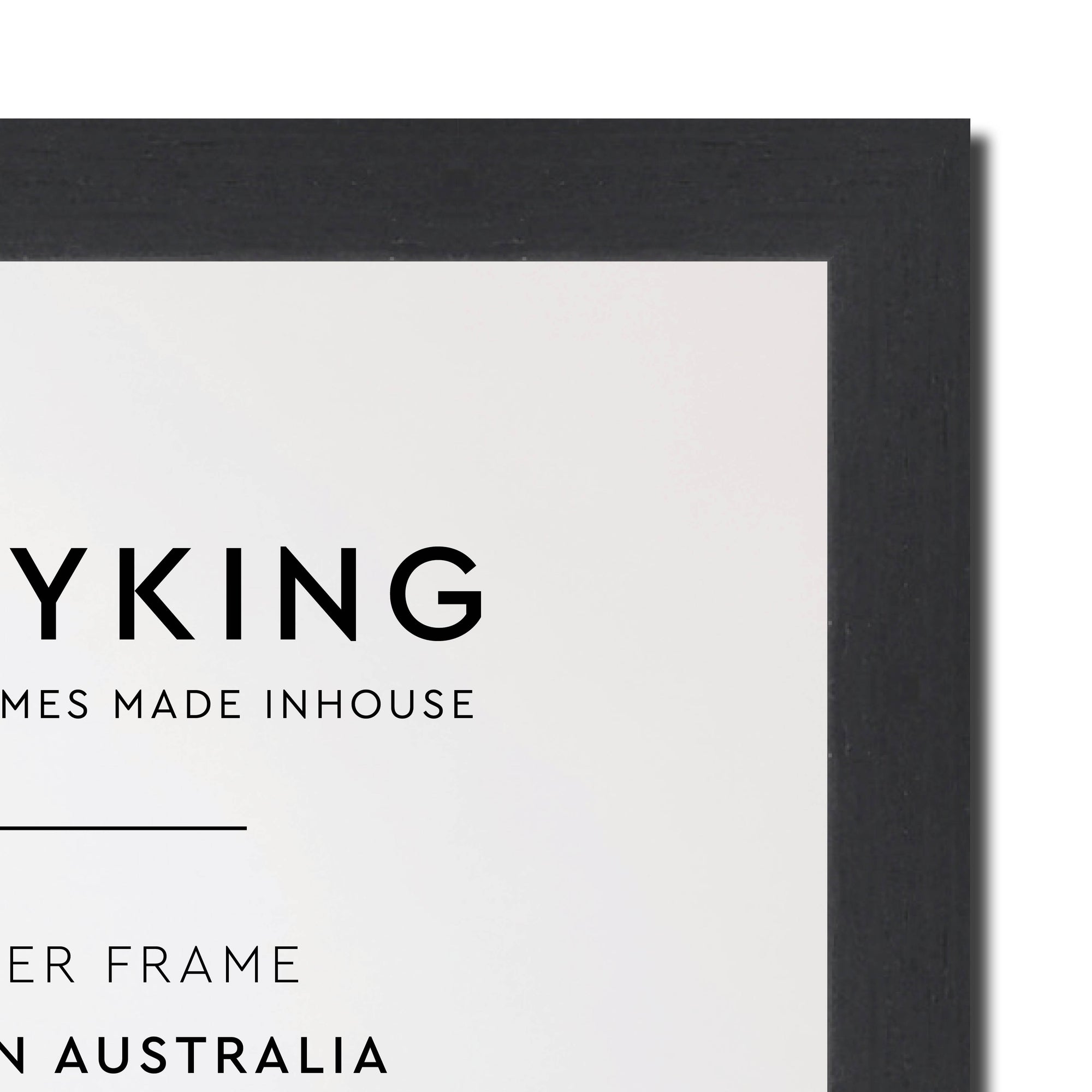 Grove Black 20mm Wood Photo Frame - 12" x 18" (305mm x 457mm)