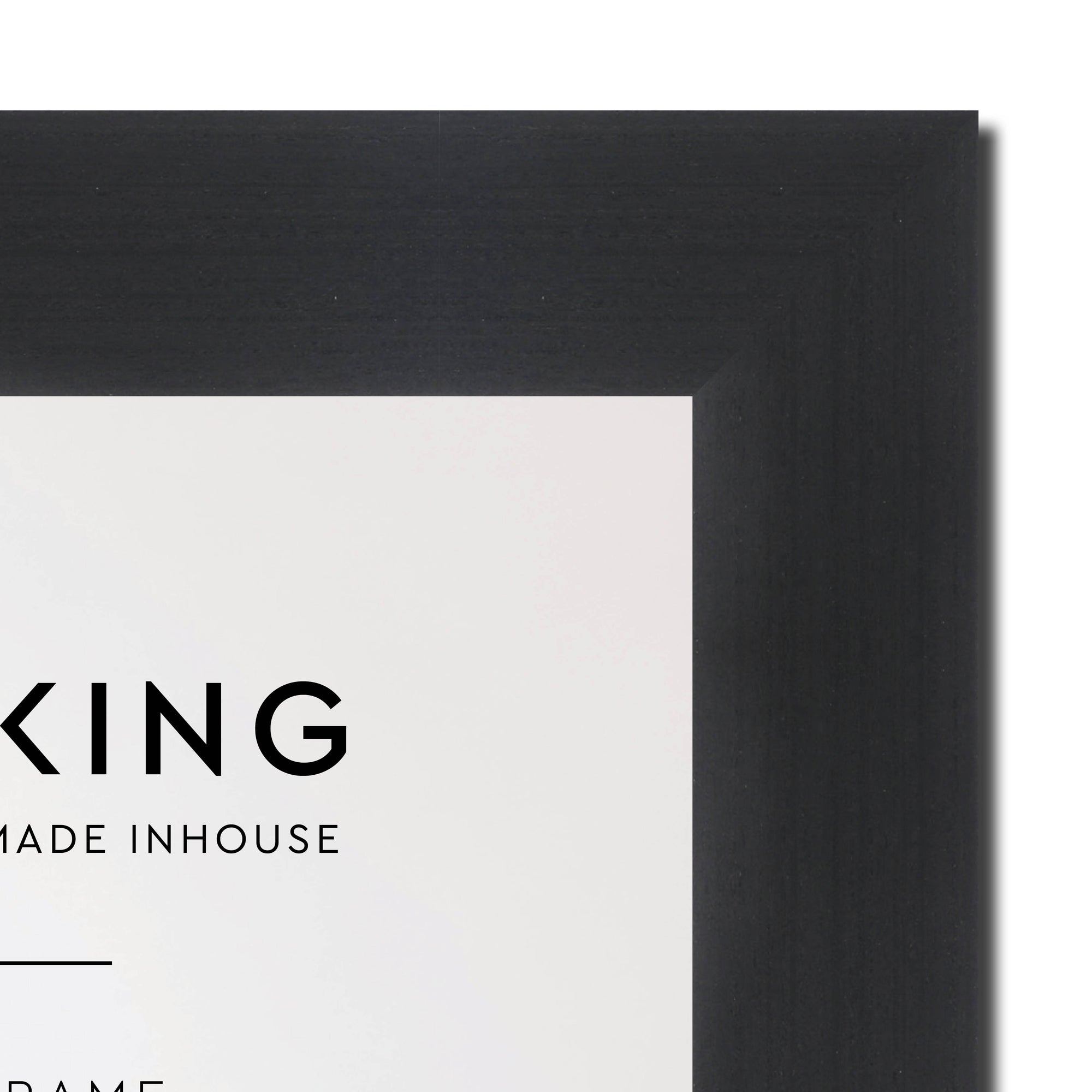 Grove Black 40mm Wood Panoramic Photo Frame - 40cm x 120cm