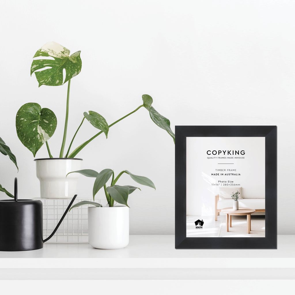 Grove Black 40mm Wood Photo Frame - 11" x 14" (280mm x 356mm)