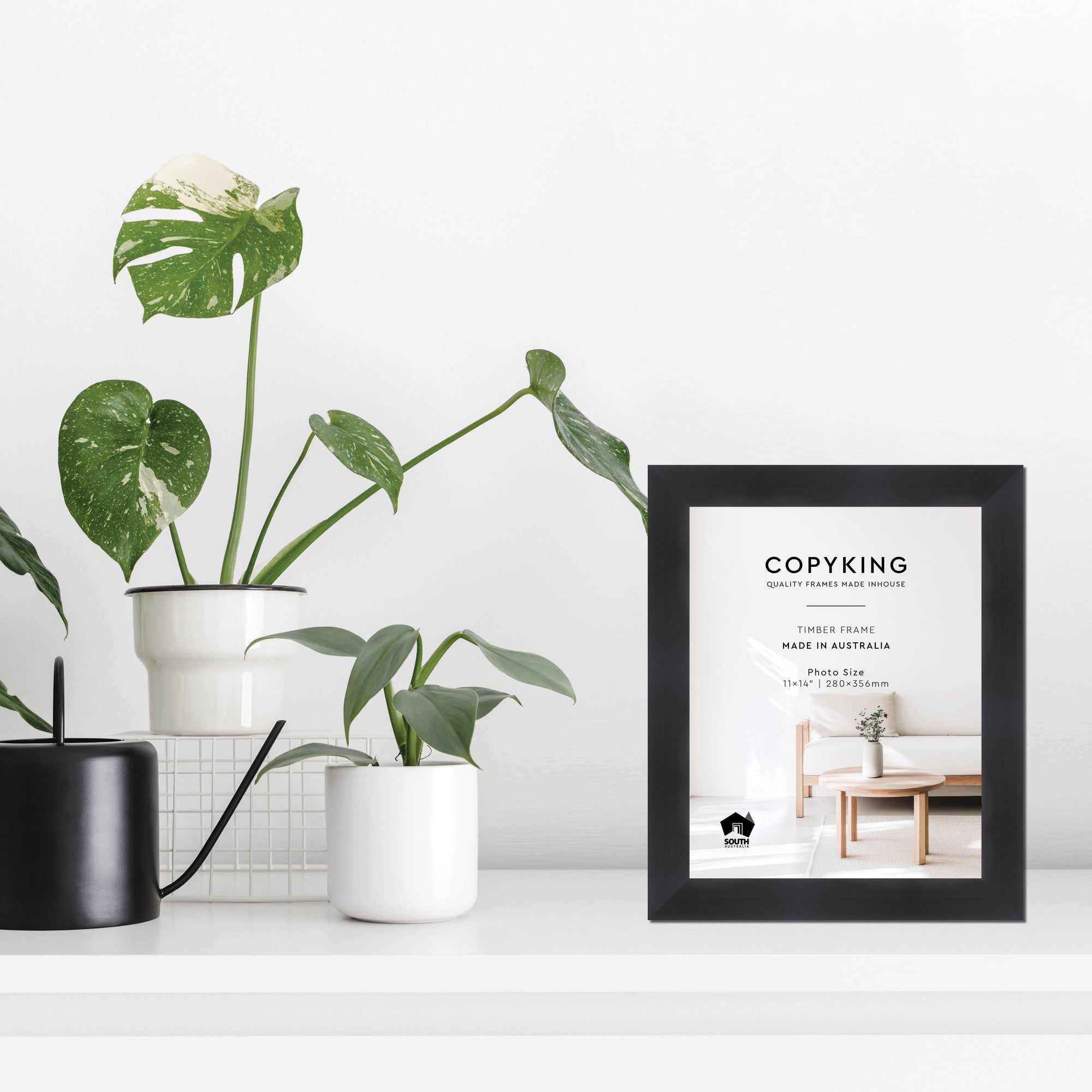 Grove Black 40mm Wood Photo Frame - 11" x 14" (280mm x 356mm)