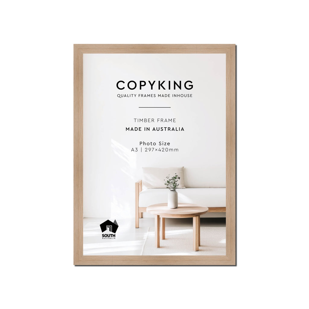 Grove Camel 20mm Wood Poster Frame - A3 (297mm x 420mm)