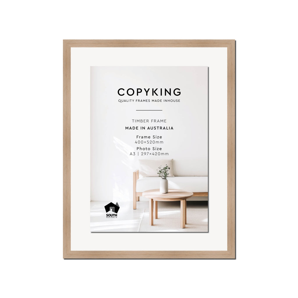Grove Camel 20mm Wood Certificate Frame - 400mm x 520mm - 1 Certificates (A3)