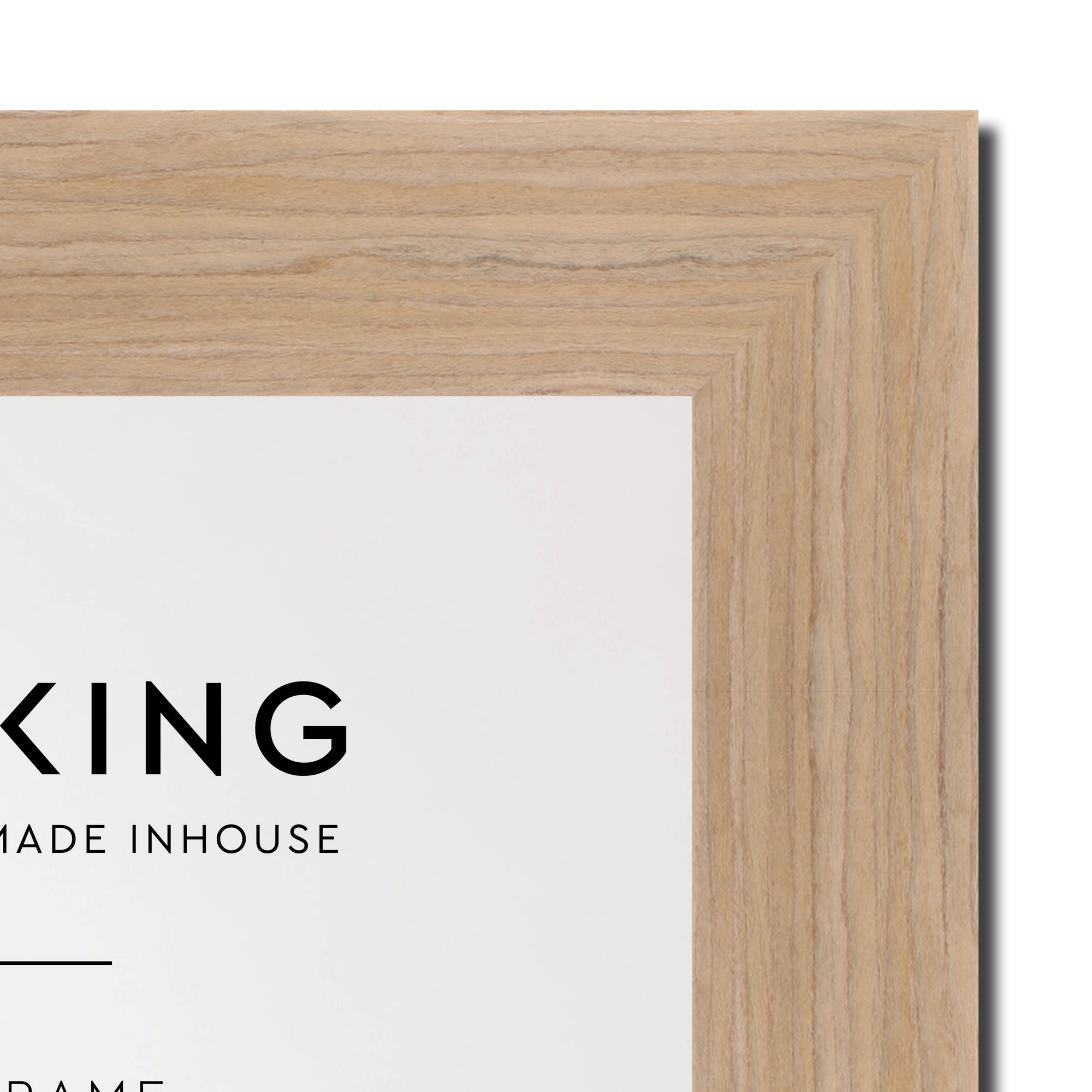 Grove Camel 40mm Wood Panoramic Photo Frame - 40cm x 120cm