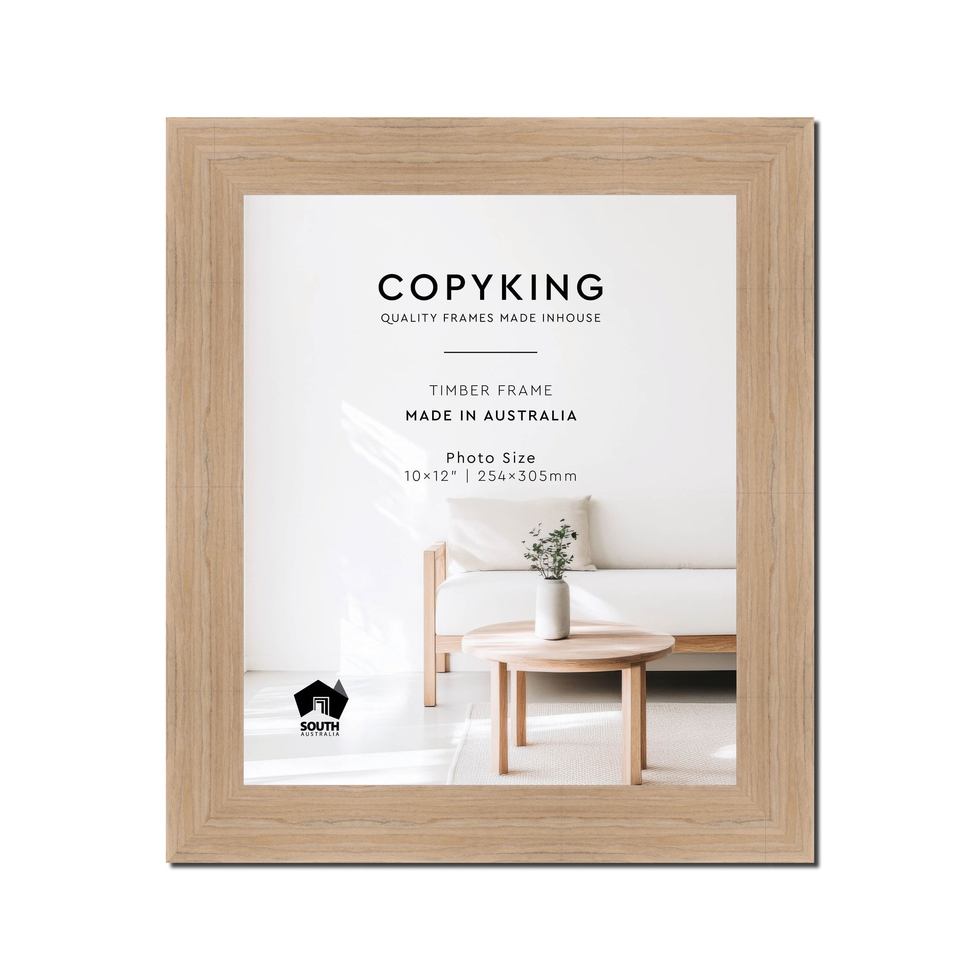 Grove Camel 40mm Wood Photo Frame - 10" x 12" (254mm x 305mm)