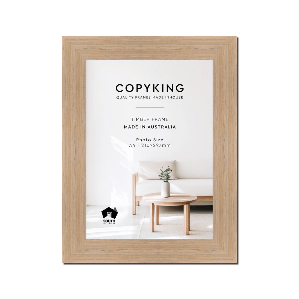 Grove Camel 40mm Wood Poster Frame - A4 (210mm x 297mm)
