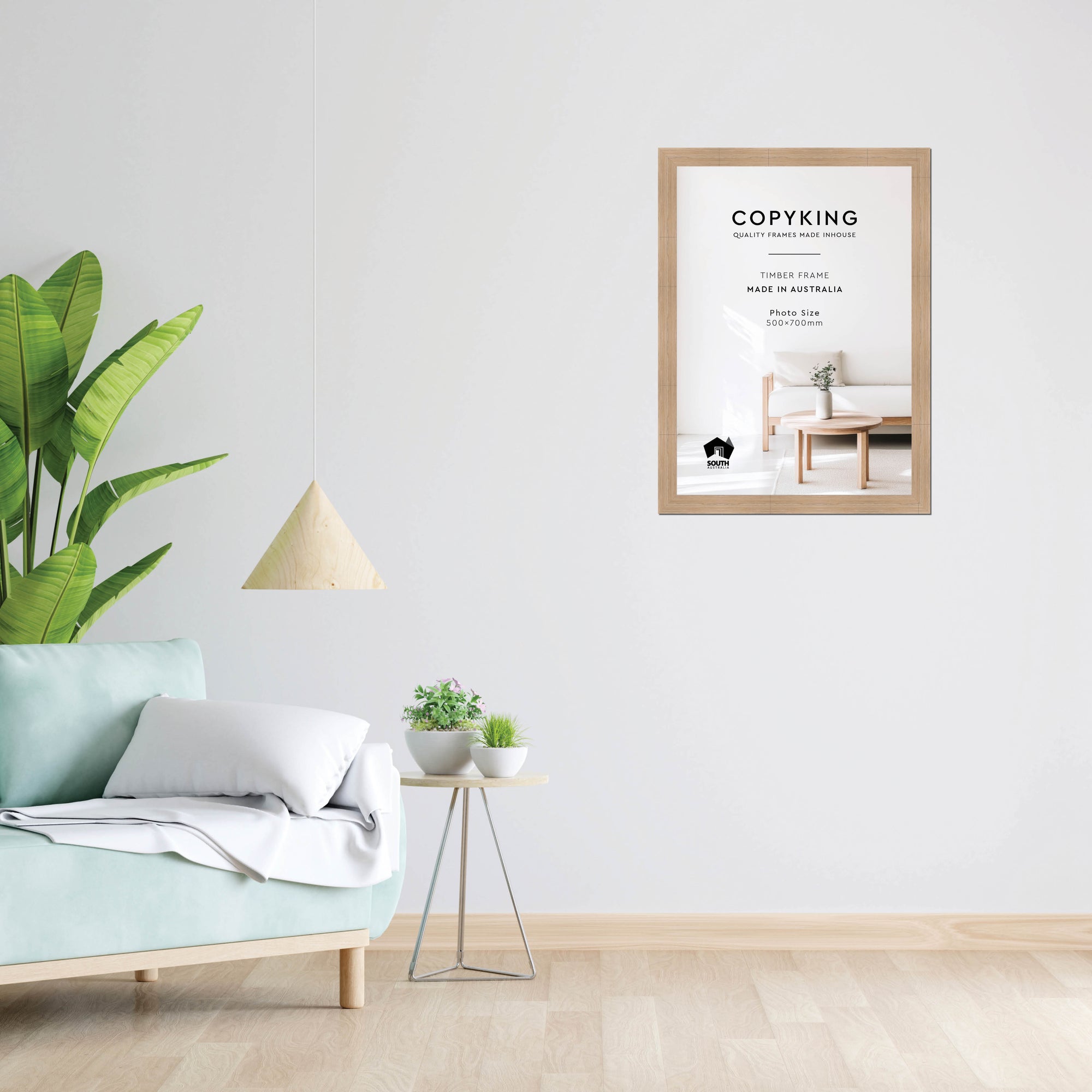 Grove Camel 40mm Wood Poster Frame - 50cm x 70cm