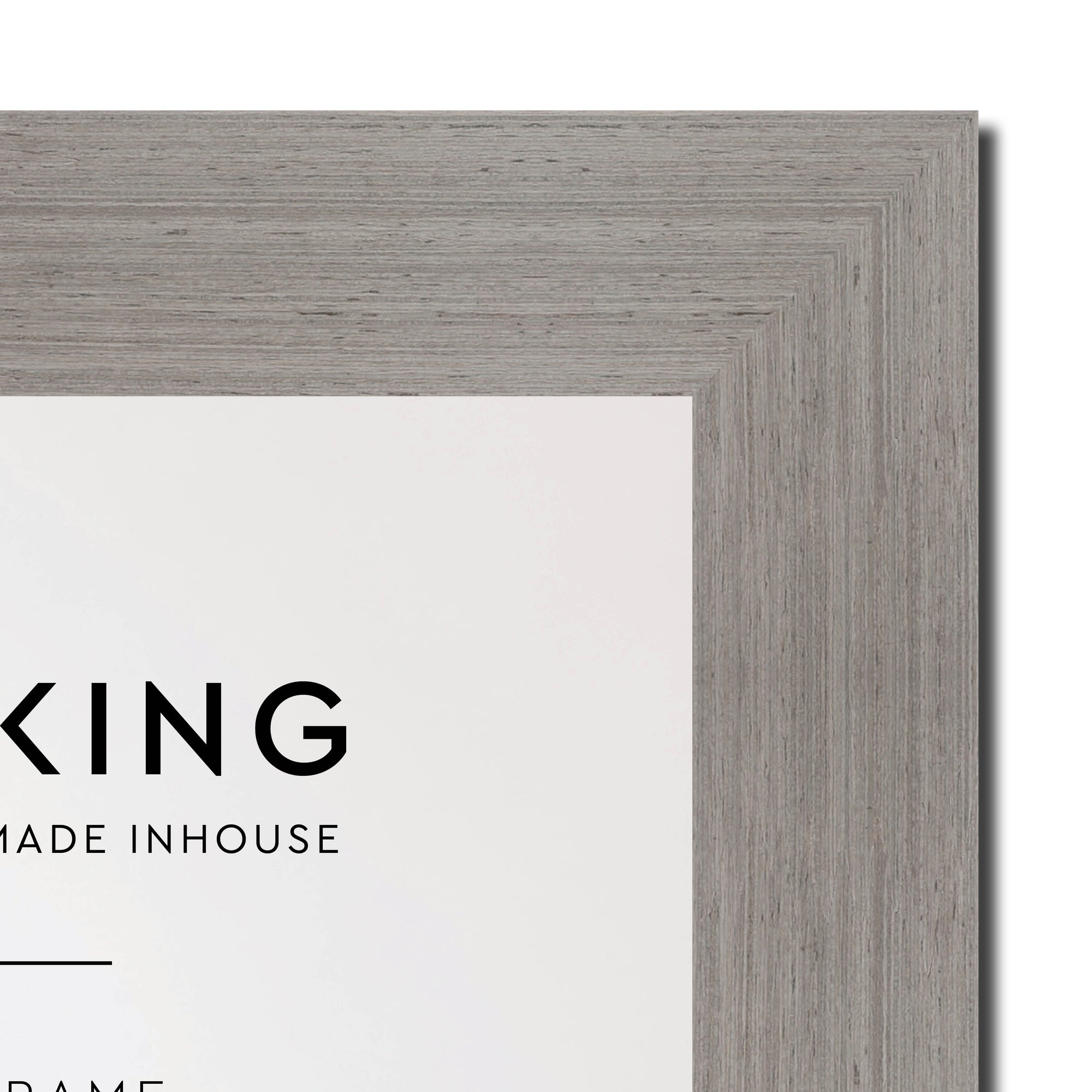 Grove Grey 40mm Wood Panoramic Photo Frame - 40cm x 120cm