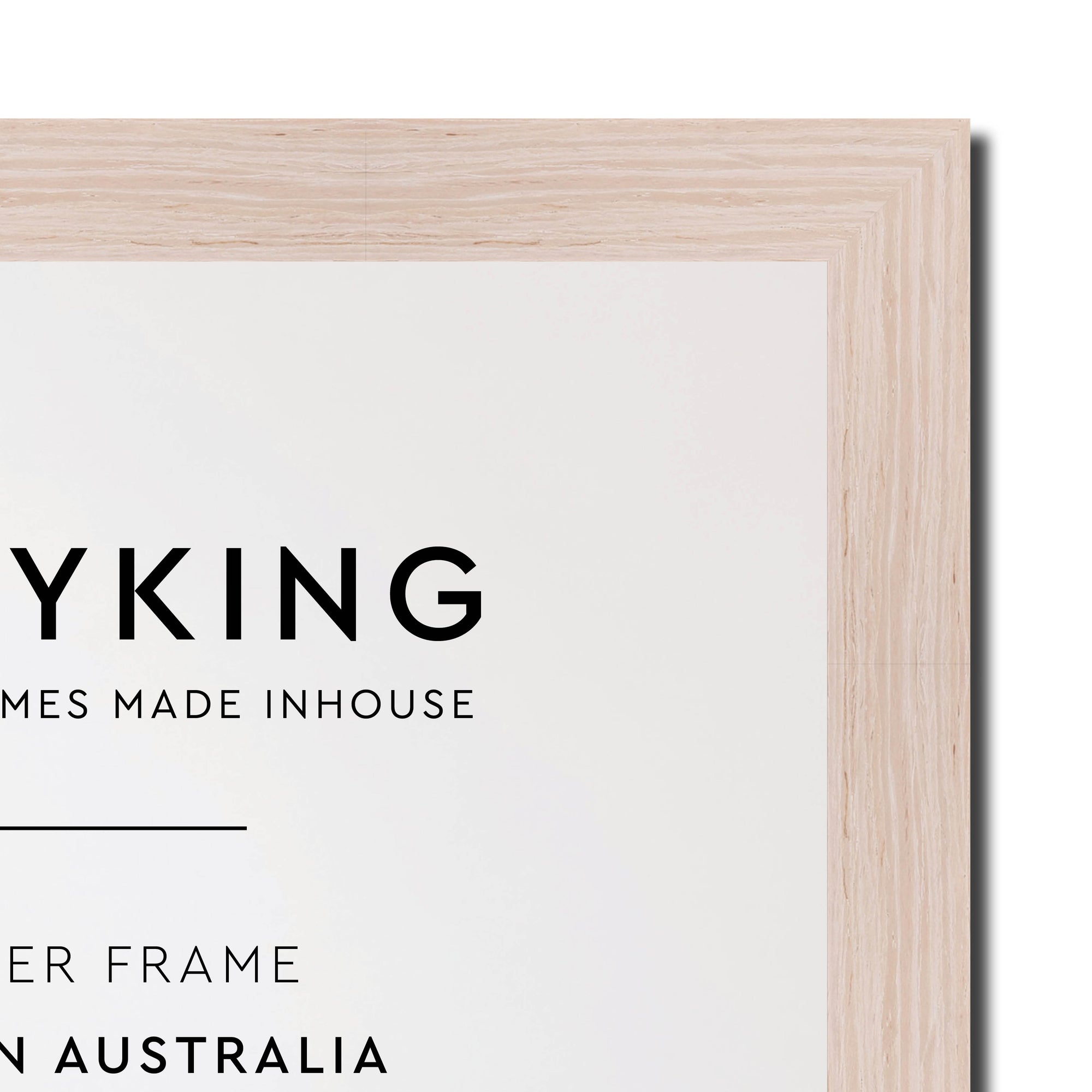 Grove White 20mm Wood Poster Frame - A2 (420mm x 594mm)
