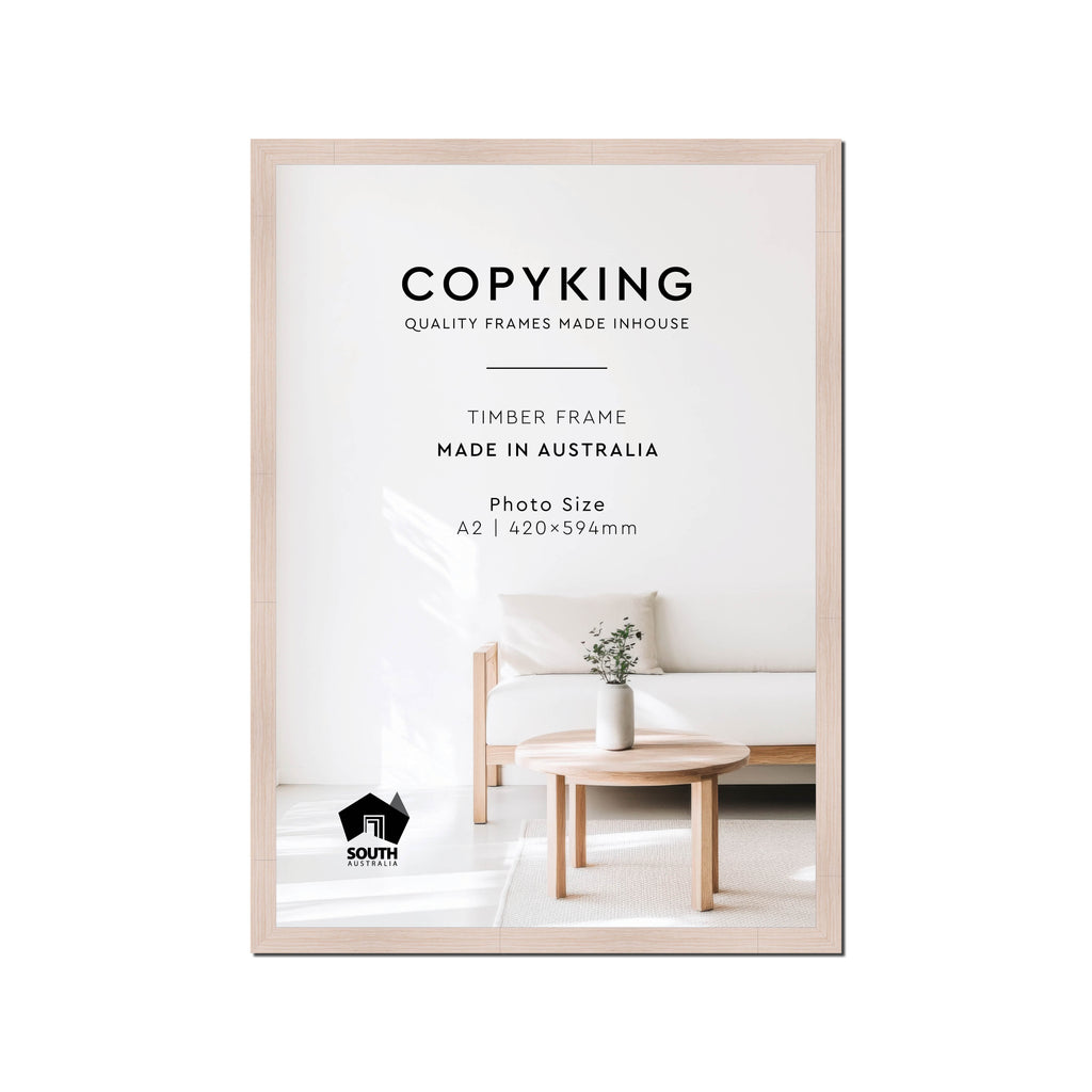 Grove White 20mm Wood Poster Frame - A2 (420mm x 594mm)