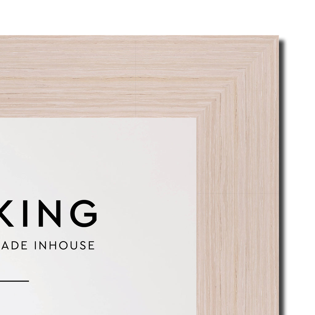 Grove White 40mm Wood Photo Frame - 30" x 40" (762mm x 1016mm)