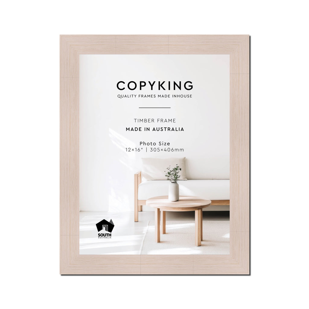 Grove White 40mm Wood Photo Frame - 12" x 16" (305mm x 406mm)
