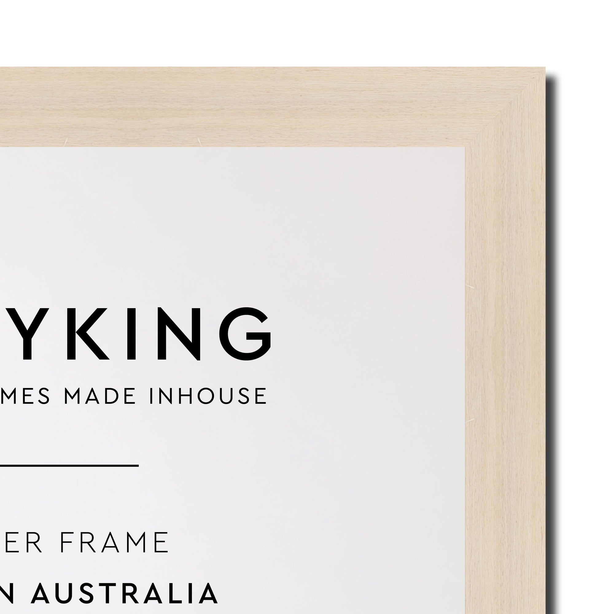 Grove White Lime 20mm Wood Panoramic Photo Frame - 40cm x 120cm