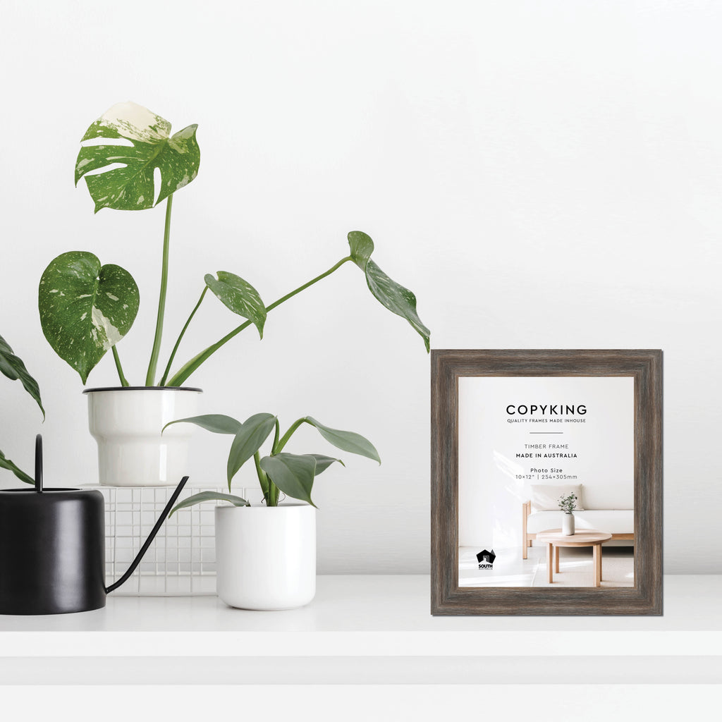 Homestead Brown 40mm Wood Photo Frame - 10" x 12" (254mm x 305mm)