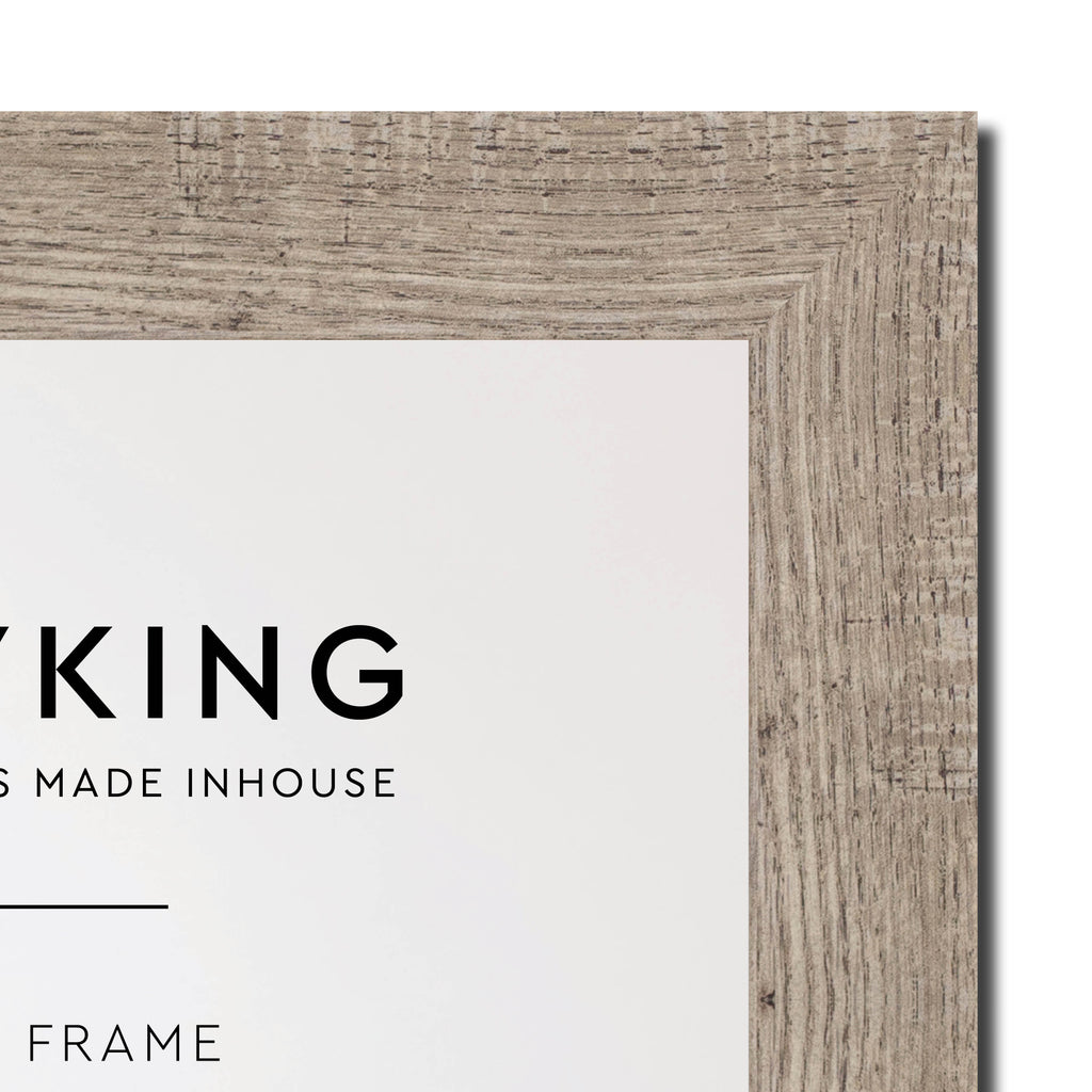 Moma Ash 32mm Wood Collage Photo Frame - 14" x 22" - 2 Photos (8" x 10")
