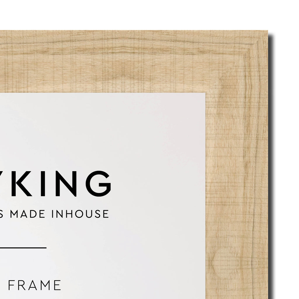 Moma Camel  32mm Wood Collage Photo Frame - 12" x 18" - 2 Photos (6" x 8")