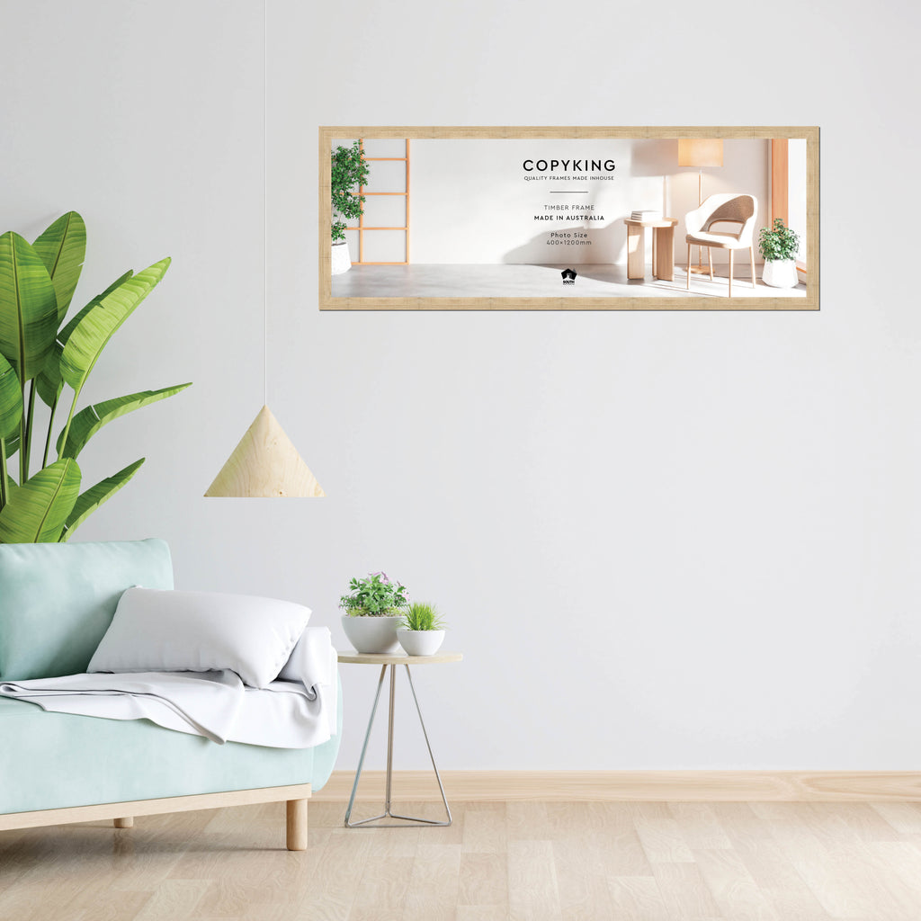 Moma Camel  32mm Wood Panoramic Photo Frame - 40cm x 120cm