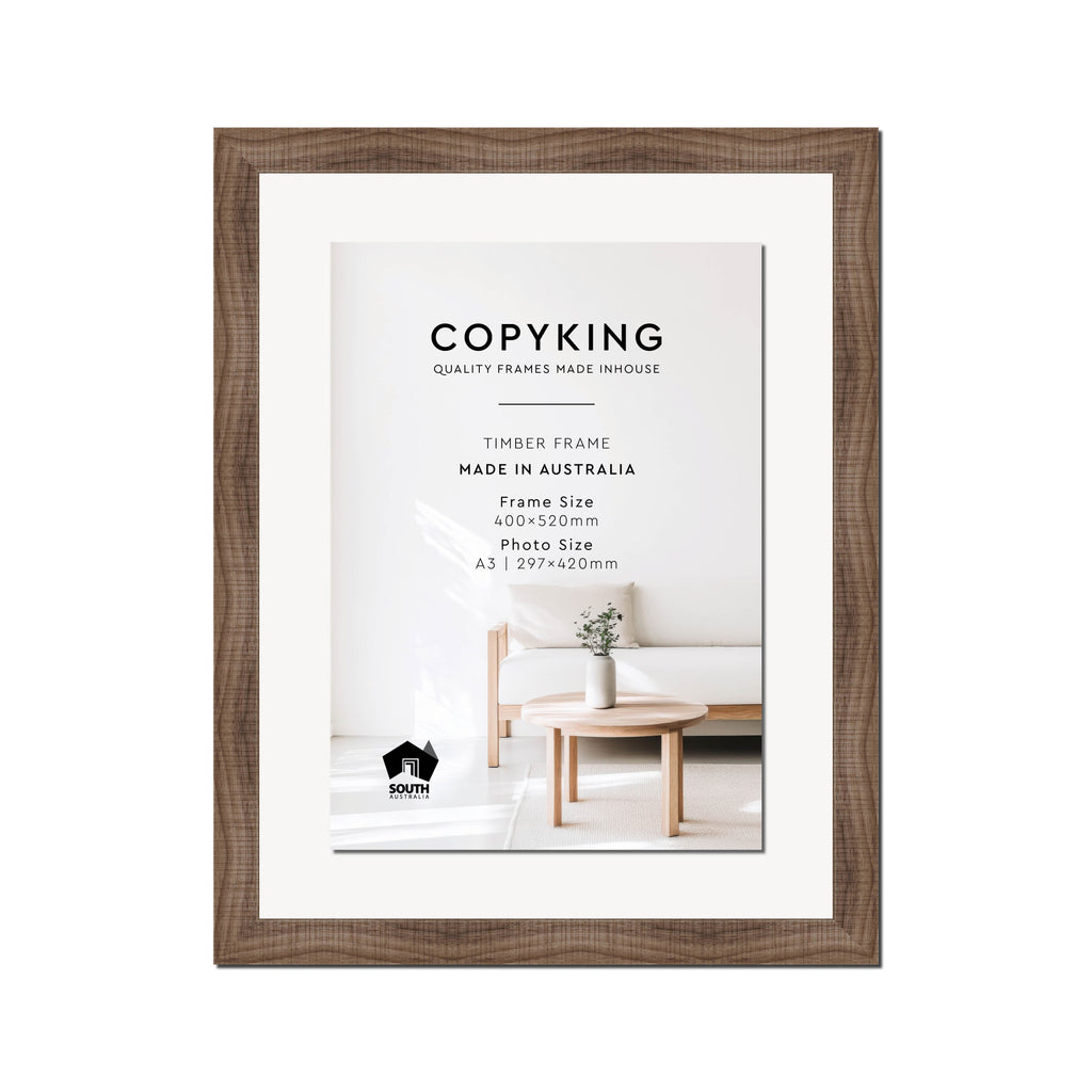 Moma Chocolate  32mm Wood Certificate Frame - 400mm x 520mm - 1 Certificates (A3)