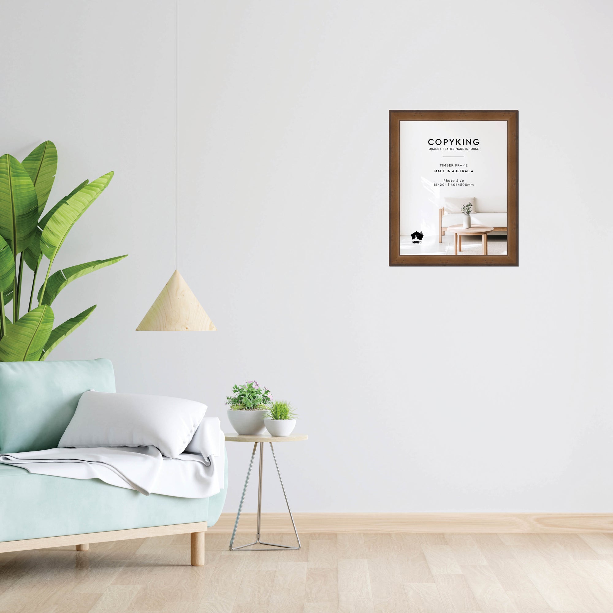 Pioneer Light Brown 42mm Wood Photo Frame - 16" x 20" (406mm x 508mm)