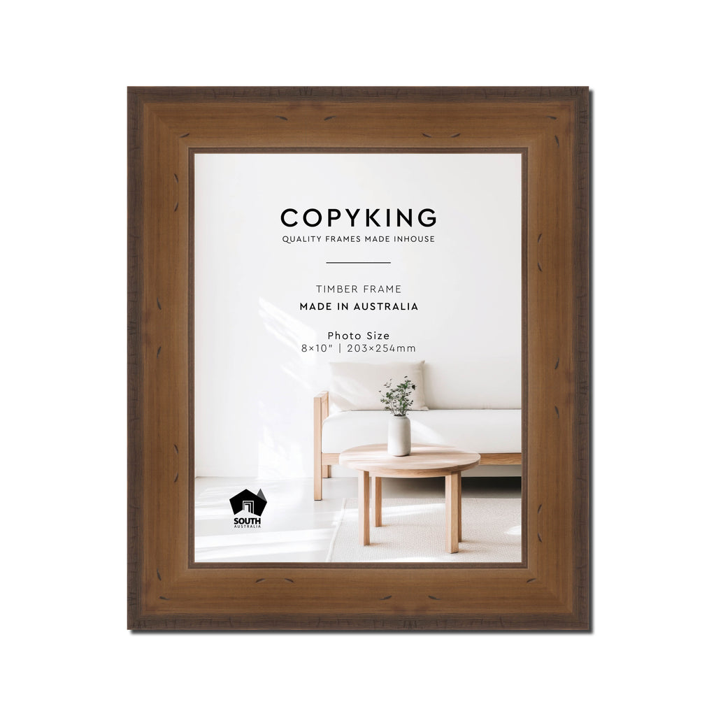 Pioneer Light Brown 42mm Wood Photo Frame - 8" x 10" (203mm x 254mm)