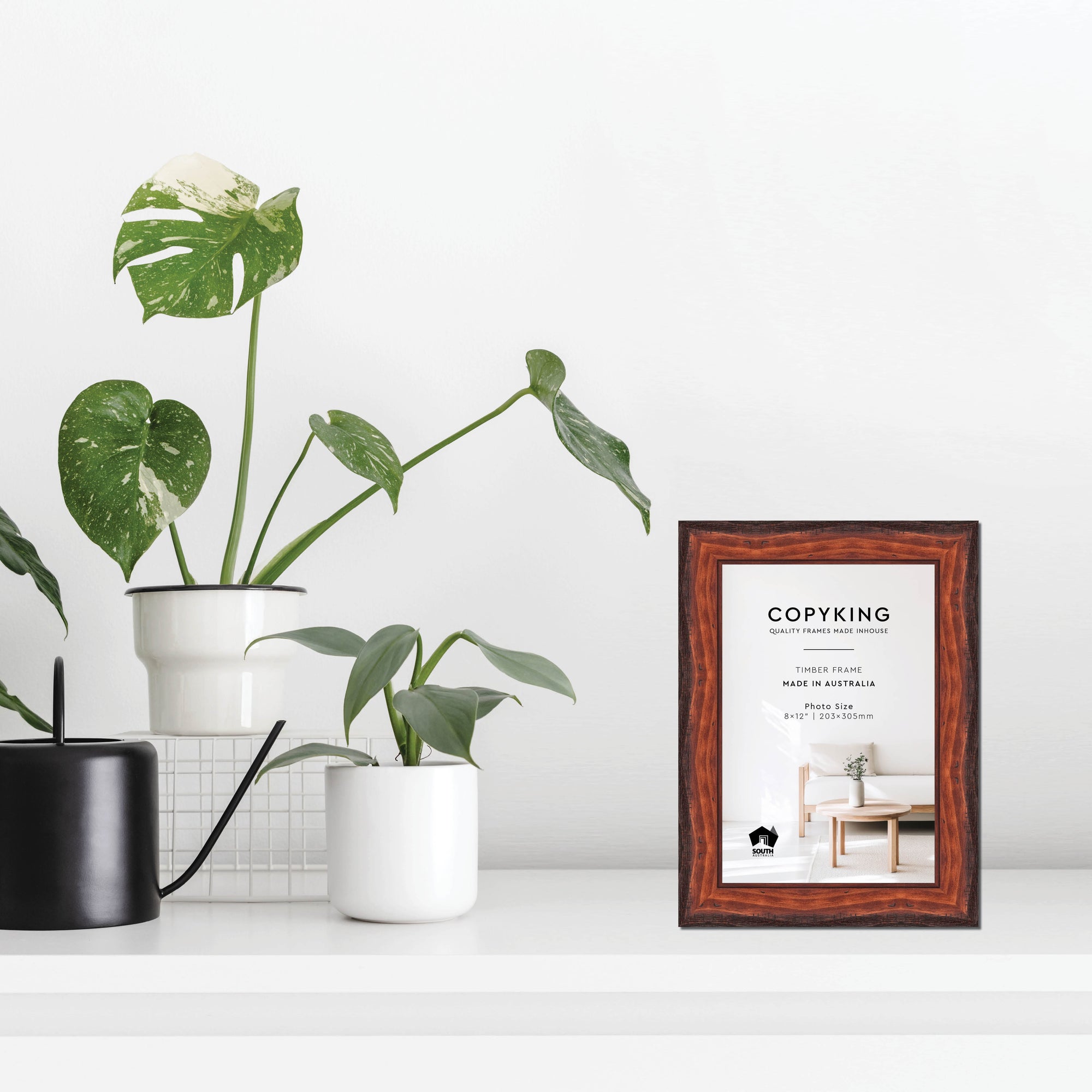 Pioneer Mahogany 42mm Wood Photo Frame - 8" x 12" (203mm x 305mm)
