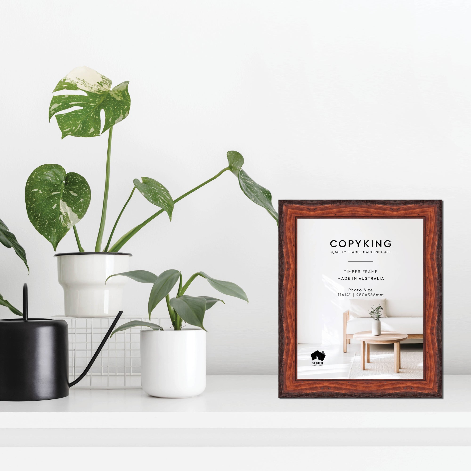 Pioneer Mahogany 42mm Wood Photo Frame - 11" x 14" (280mm x 356mm)