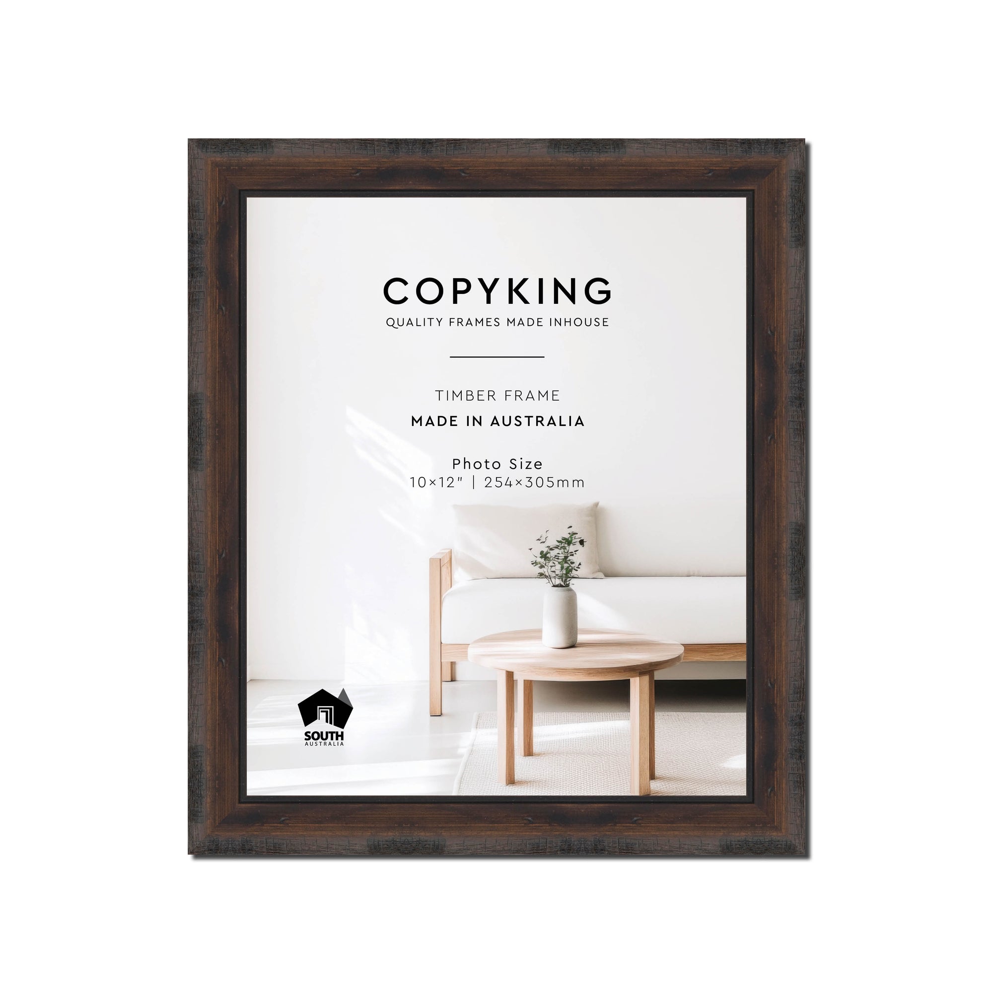 Pioneer Mocha 30mm Wood Photo Frame - 10" x 12" (254mm x 305mm)