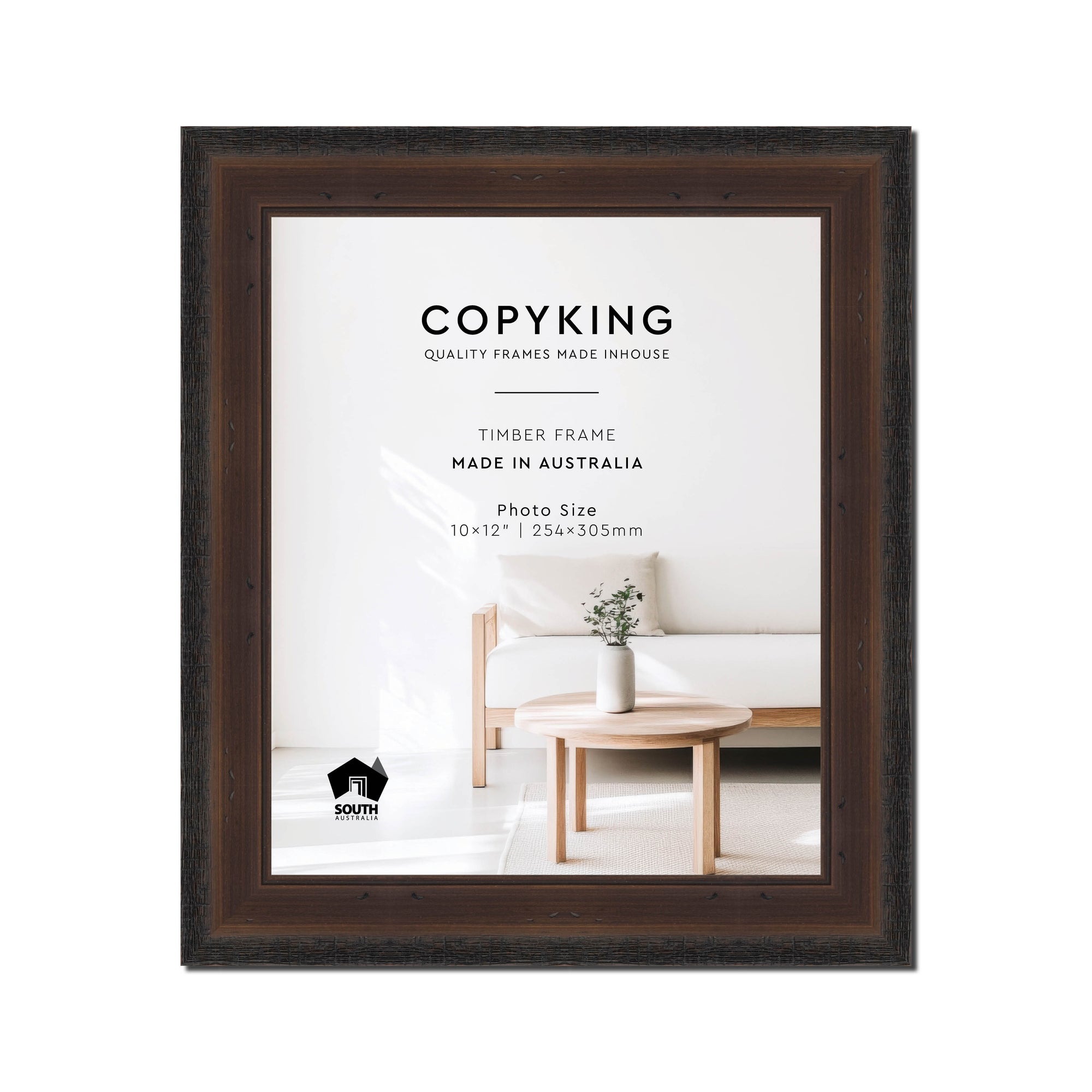 Pioneer Mocha 42mm Wood Photo Frame - 10" x 12" (254mm x 305mm)