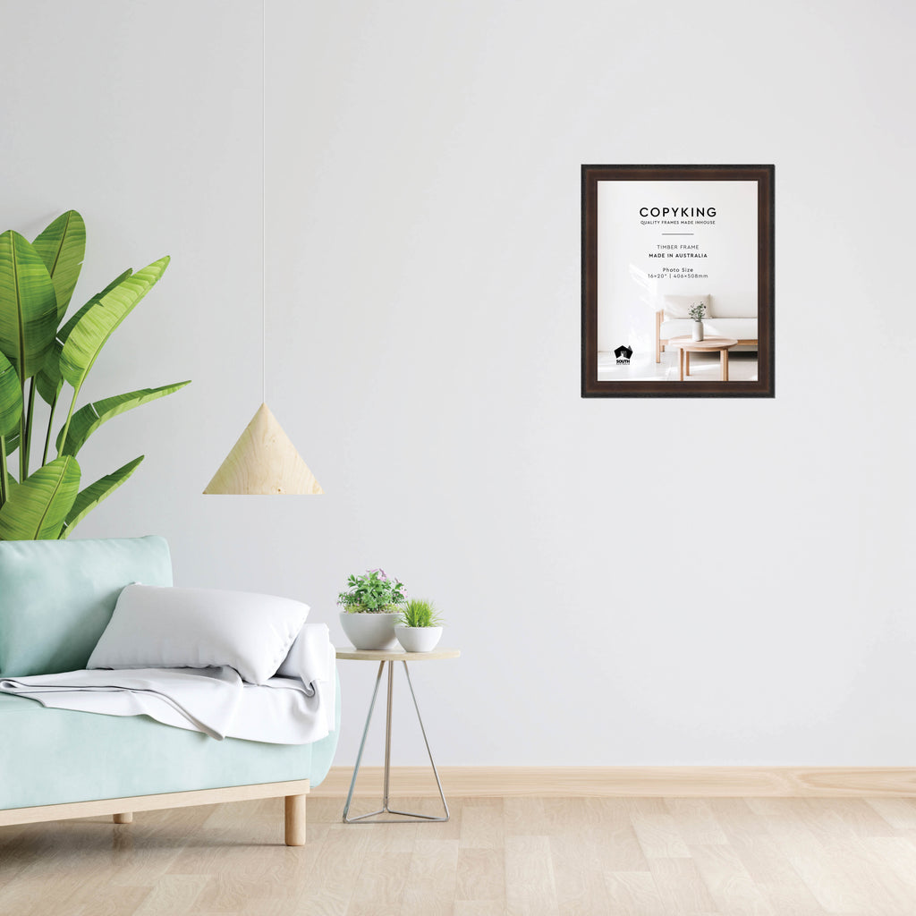 Pioneer Mocha 42mm Wood Photo Frame - 16" x 20" (406mm x 508mm)