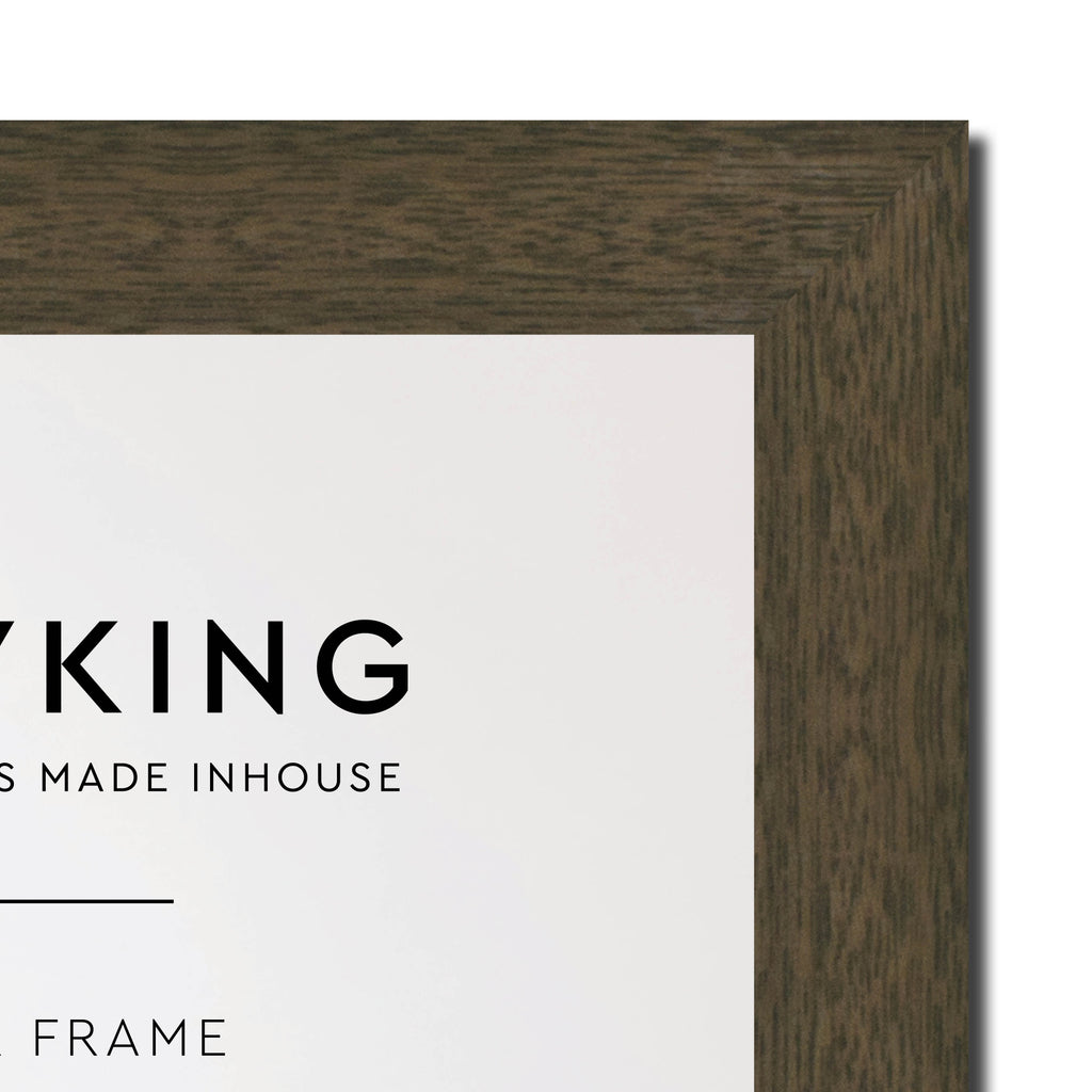 Prime Anthracite 30mm Wood Panoramic Photo Frame - 60cm x 120cm