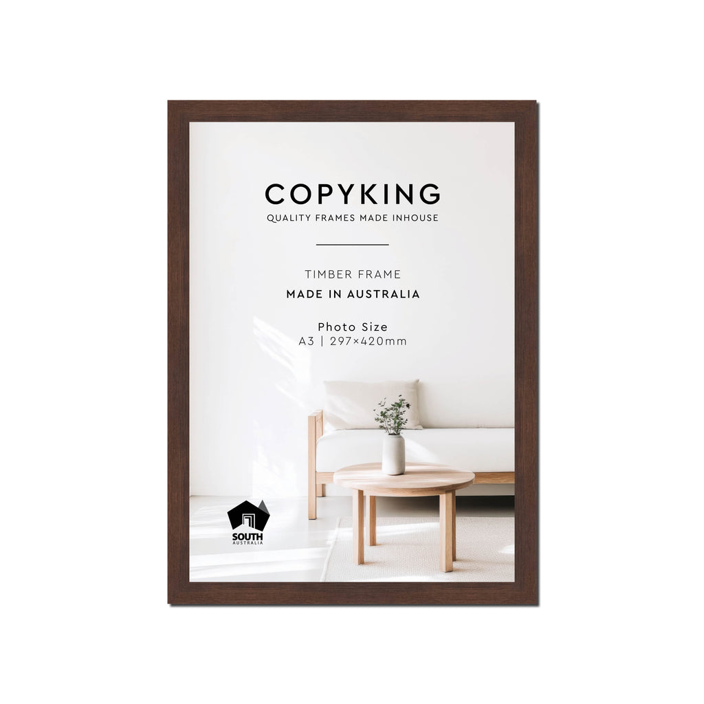 Prime Tobacco 20mm Wood Poster Frame - A3 (297mm x 420mm)