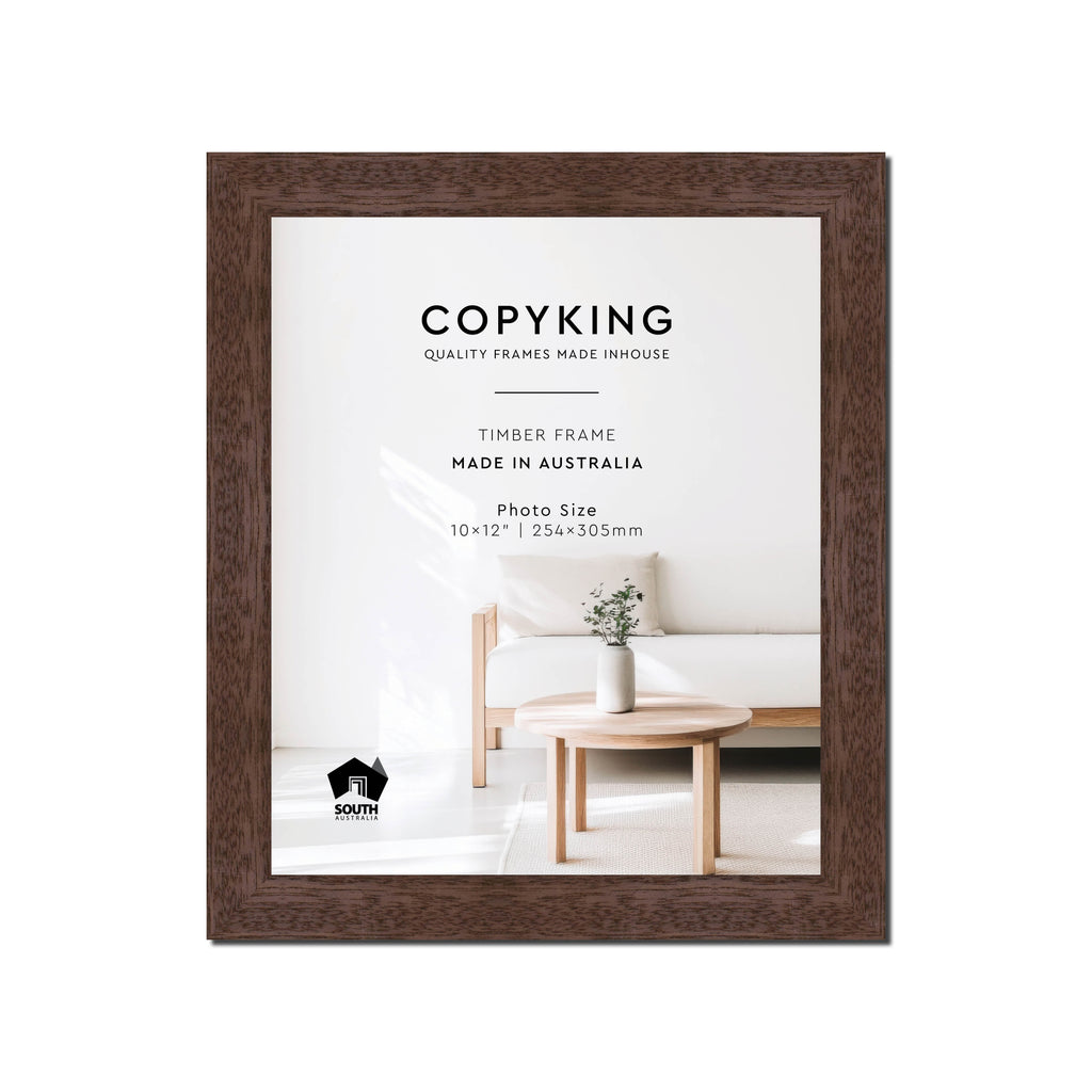 Prime Tobacco 30mm Wood Photo Frame - 10" x 12" (254mm x 305mm)