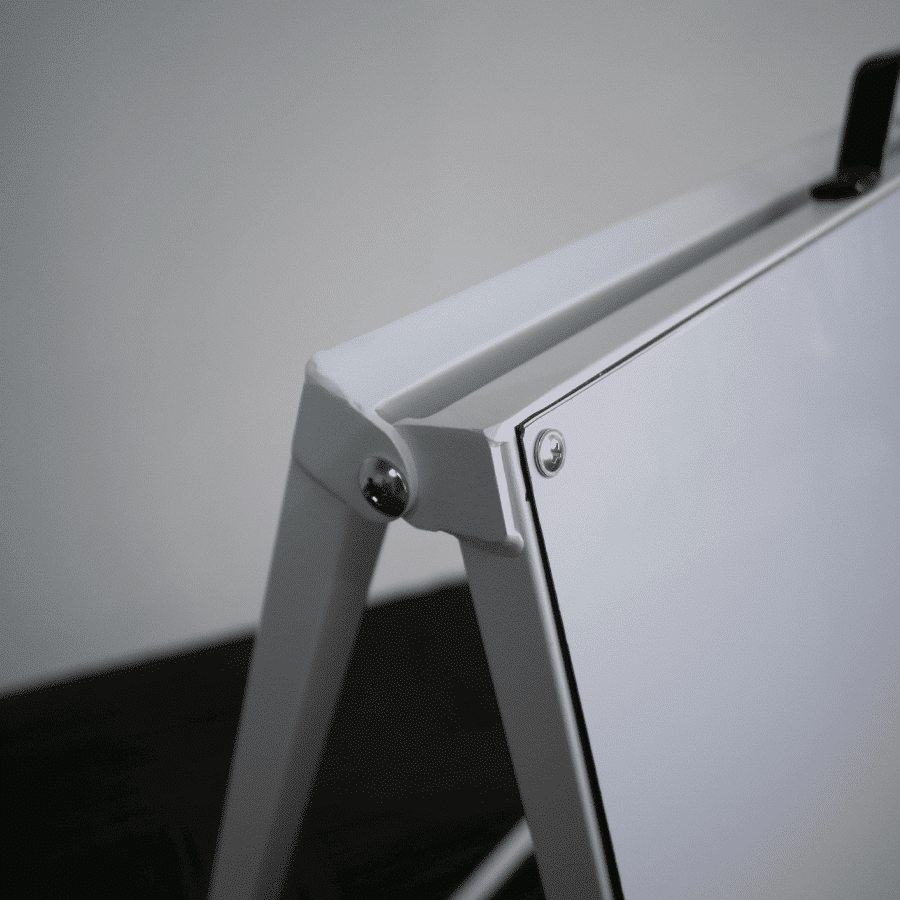 White Metal A-Frame